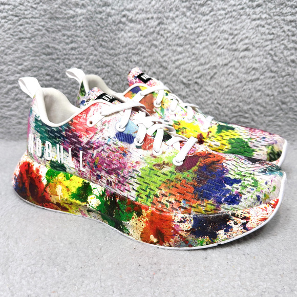 NOBULL Runner Plus Mens Size 10.5 Running Shoes Multicolor All Pride Splash - Picture 1 of 10
